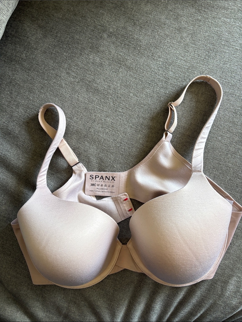 SPANX Smooth Padded Underwire Bra in Light Beige